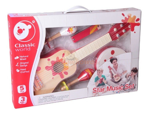 Set De Instrumentos Musicales Estrella Classic World 1