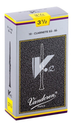 Cañas Vandoren V12 Para Clarinete Sib 3.5 0