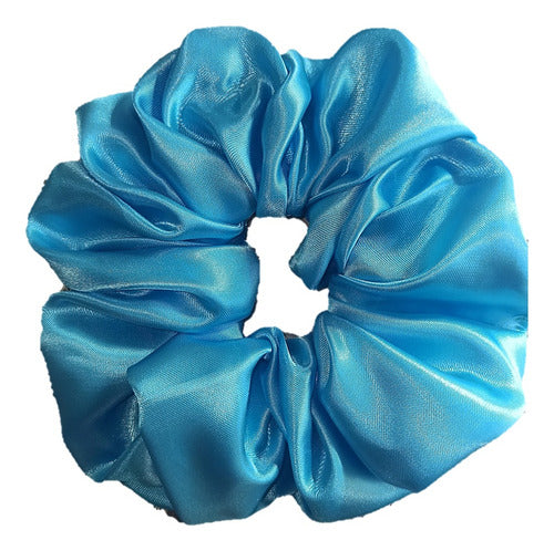 Luxe Satin Solid Color Scrunchies 19