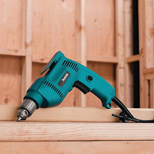 Makita Electric Drill, 3/8 in., 0 to 2500 RPM, 4.9A 2