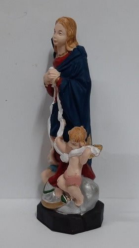 Virgin Untier of Knots Statue - 14 cm - PVC - Unbreakable 2