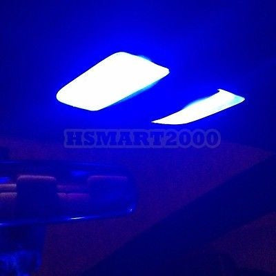 5pcs Azul Bombillas Led Interior Para 2016 2017 Scion Yaris 3