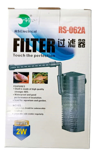 RS Electrical Internal Filter 300 L/h for Small Aquarium RS-062 0