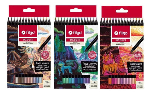 Filgo Black And White Supersoft X 45 Colors 0