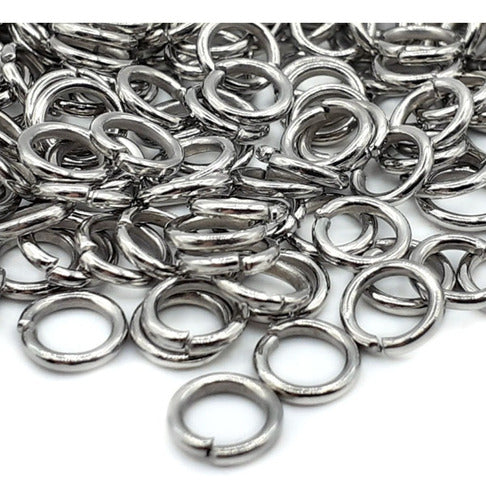 Argollas 6mm - 500 Units Metal Jump Rings 0