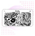 Acrylic Stamping Plate for Nail Decoration by Lefemme Mod.237 0