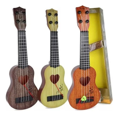 Guitarra Clásica Infantil Símil Madera 38 Cm 0