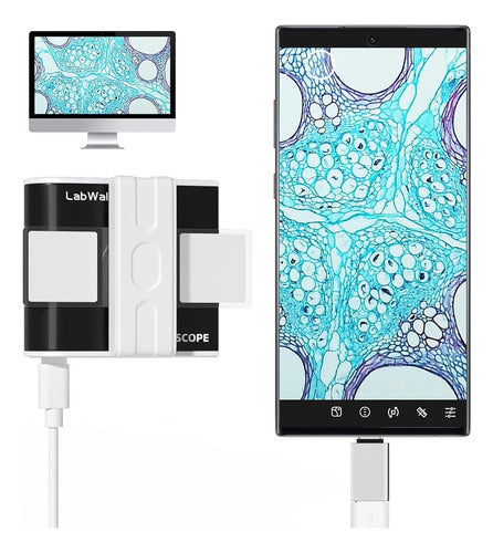 Cámara De Microscopio Móvil Con Cable Labwalk, Microscopio D 0