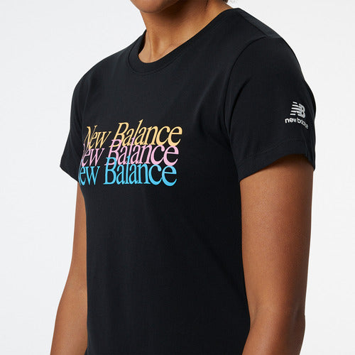 New Balance Women's Essentials T-Shirt - Wt21507bk 2