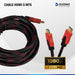 Suono HDMI Cable 1.5 M 1080p Braided V1.4 with Gold Tips 5