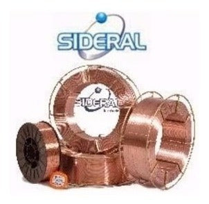 Sideral Alambre Mig-mag Soldar Cobreado 18kg 0.9m Y 1,2m 5