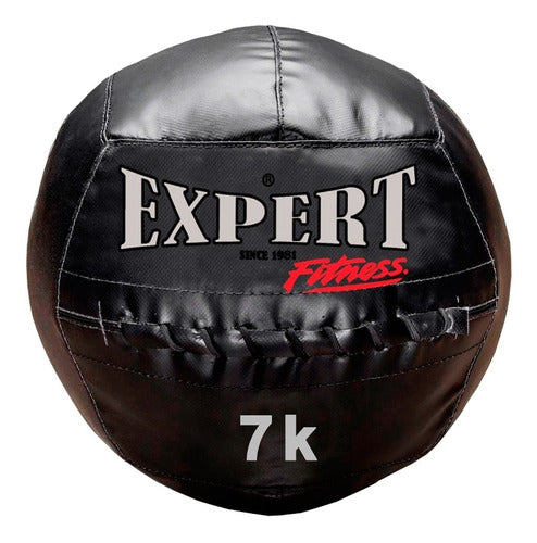 Expert Fitness Medicine Ball 7kg Functional Weighted Ball Crossfit - El Rey 0