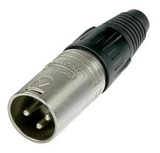 Pack X 10 Neutrik Nc3mx Conector Ficha Xlr Macho A Cable. 1