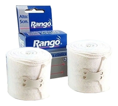 Elastic Bandages White 5 cm Boxing Kick-box-mma Hand Foot 0