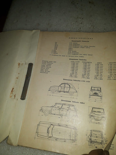 Manual Citroen 3cv 2cv Y Amf 1