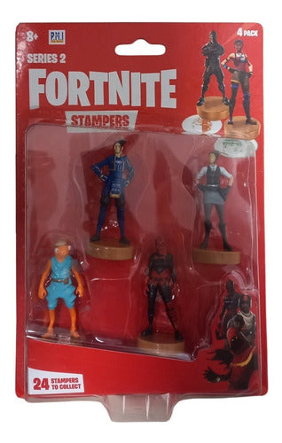 Juguete Sello P.m.i Fortnite Figura X4 Coleccionables Febo 0