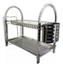 Crystal Rock 2-Tier Stainless Steel Dish Rack with Large Cutlery Tray 0