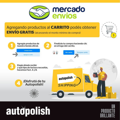 Autopolish Kit Lavado Premium Brillo Extremo 7 Productos 4