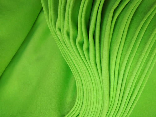 Apple Green Brushed Invisible Brushed Friza Fabric X M/kg/roll 0