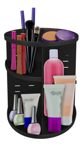 IKO SHOP Rotating Makeup Organizer for Brushes, Brushes, and Creams 5