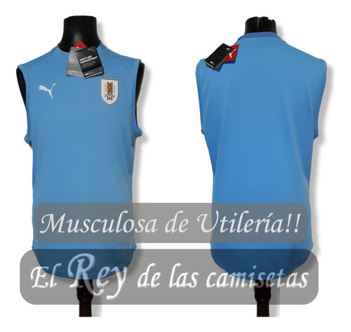 Puma Musculosa De Utileria De La Seleccion De Uruguay Tremenda !! 1