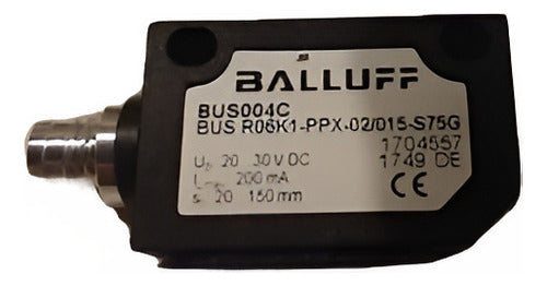 Sensor Ultrasonico Cable 2m Balluff Bus004c 0