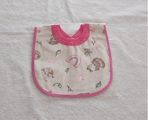 Waterproof Bibs with Cotton Pique Front 1