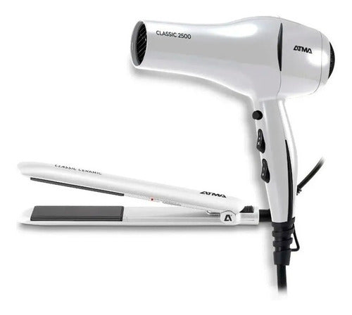 Atma Secador De Pelo 1800w + Planchita De Cabello CK4015 0