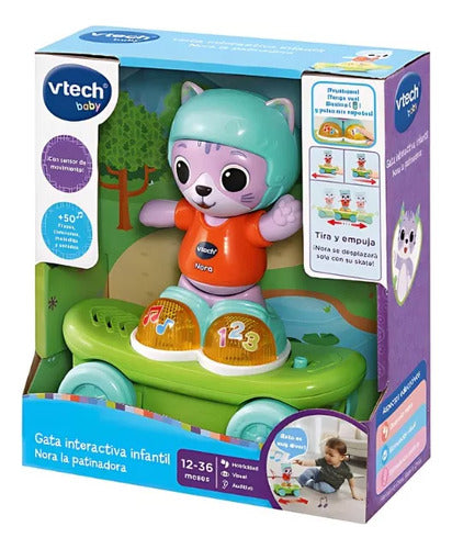 Juguete Infantil Nora Patinadora Skate Interactiva Vtech 50f 0