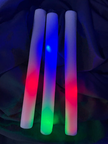 Led Moments 60 Luminescent Foam Sticks - Tricolor LED Party Favors 5