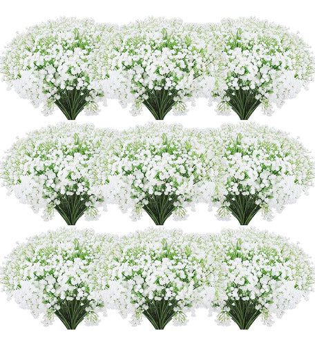 Janinka Artificial Baby Breath Gypsophila Flores Ramos 20.5 0