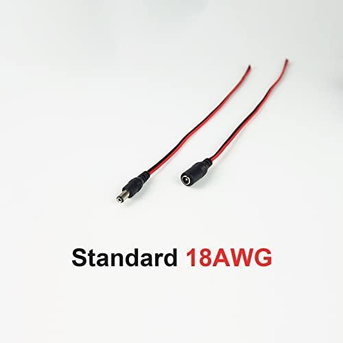 Ultrapoe 12V 5A DC-005 Power Cable Connectors 2