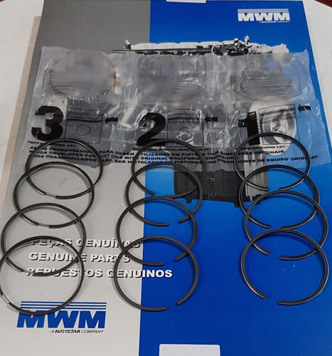 Juego De Aros Mwm D229 Td 229 4 Y 6 Cil X 4 0