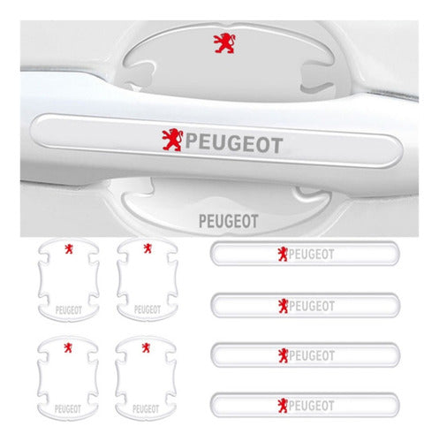 Peugeot Transparent Adhesive Door and Handle Protector 2