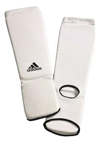 Adidas Elastic Shin and Instep Protector Taekwondo WTF Imported 1