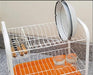 Sashi Dish Drainer with Integrated Cutlery Holder 1