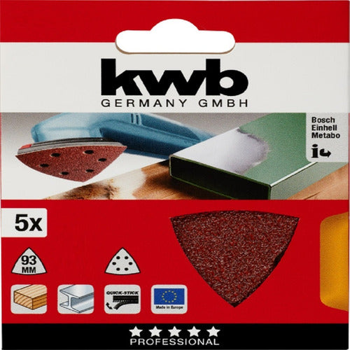 KWB Lija Multiher Delta Q-s Triangulo Gr60 X 5u 1