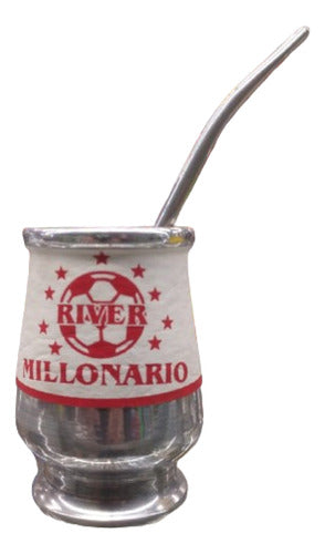 Set Millonario River - Mate + Bombilla 0