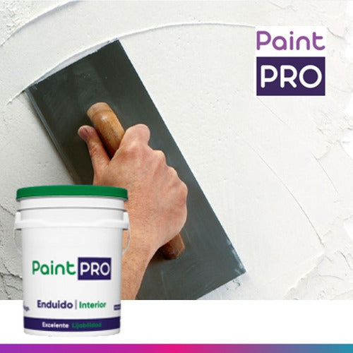 Paint Pro Enduido Interior Paint 24 Kg Optimal Consistency 2