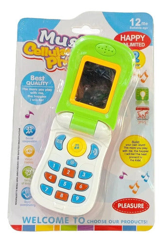 Generic Children's Mobile Phone with Sound and Light 0