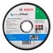 Bosch Eco 115 x 1 mm Cutting Disc for Metal Stainless Steel - Pack of 10 1