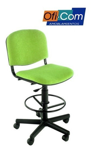 OFICOM High Swivel Cashier Chair with Footrest 6