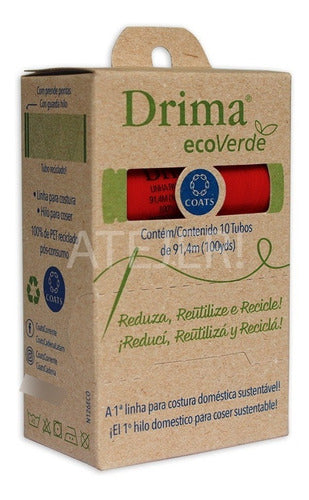 Drima Eco Verde 100% Recycled Eco-Friendly Thread by Color 112
