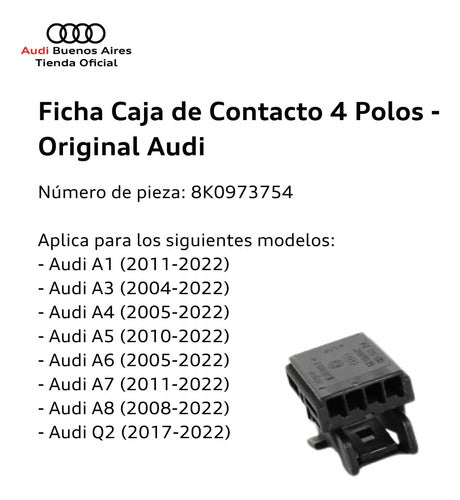 Ficha De Caja De Contacto Volkswagen Amarok 2010 Al 2019 1