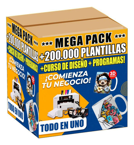 Kit Para Sublimar. Plantillas, Cuadros, Tazas, Remeras... 0