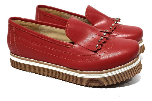 Women's Comfortable Low Heel Closed Moccasin Shoes Sizes 35 to 41 13