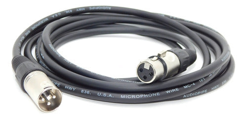 Audiopipe USA 3m Balanced XLR Cable 0