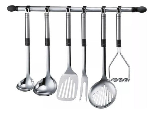 Leifheit Proline Stainless Steel Hanging or Storing Spatula 1