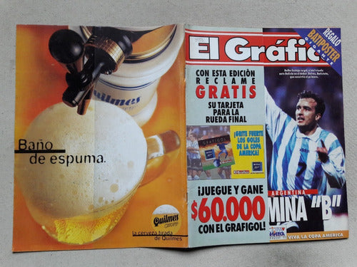 Revista El Gráfico Nº 3953 Año 1995 Argentina Bolivia Balbo 0