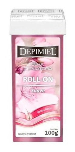 Depimiel Depikit Melting Kit + 3 Roll-On Wax 100 Bands 5